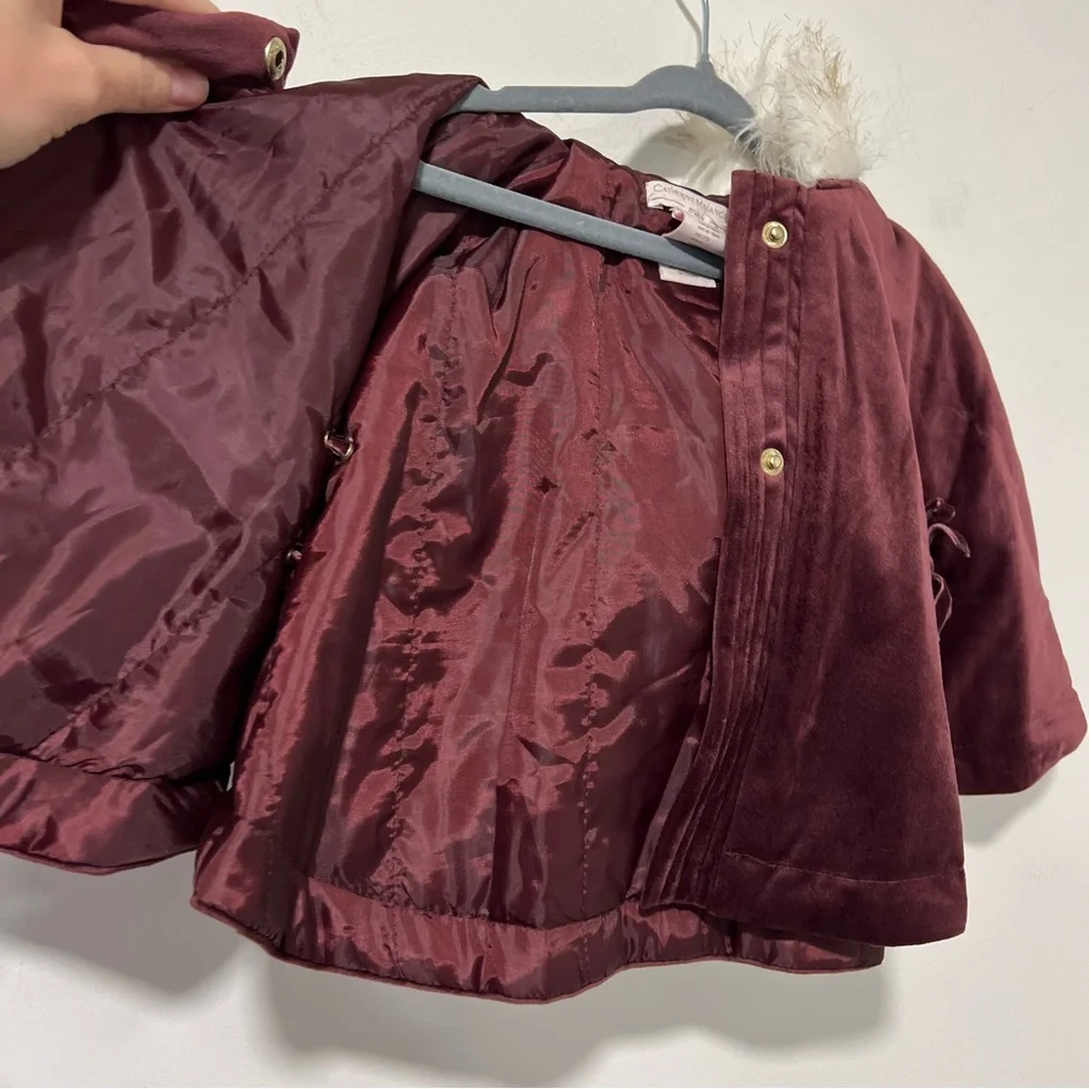 Catherine Malandrino  Baby Girl Poncho Shawl Coat 6-9M.